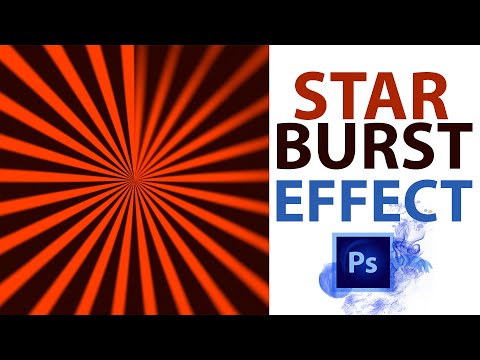 How to Create StarBurst Effect in Photoshop CC