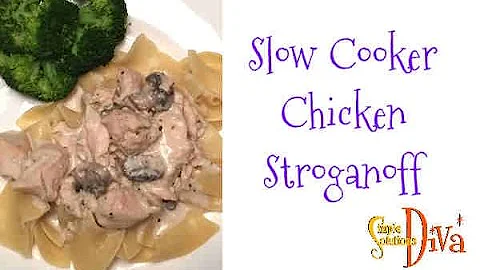 SImpleSolutionsDiva.com: Slow Cooker Chicken Stroganoff