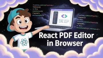 Build a React.js PDF Renderer & Editor in Browser Using PDF-LIB & PDFjs- Dist Library in Javascript