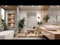 A Serene Small Bathroom | Minimalist Calm Living
