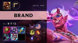 Brand Top vs Renekton - NA Master Patch 26.13
