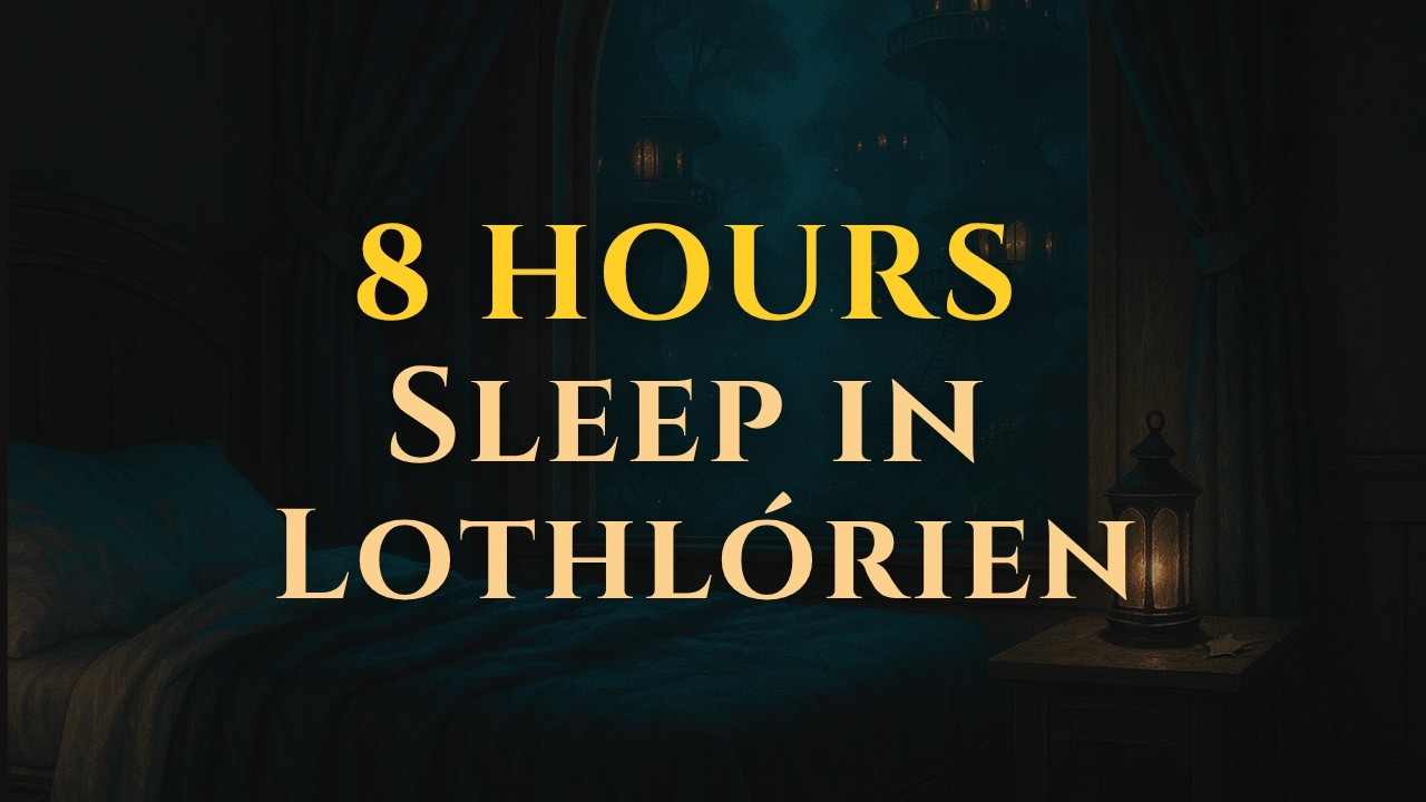 8 Hours in Lothlorien | Elven Sleep Music & Ambience for Deep Relaxation