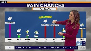 Weather forecast: Potentially soggy Halloween this year in Portland