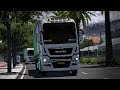 ETS2 - Euro Truck Simulator 2 - Logitech G29 and Eyetracker Gameplay.