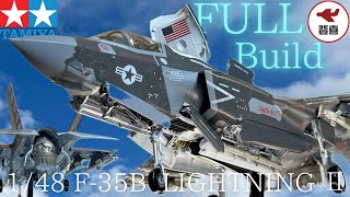 タミヤ 1/48 f35b lightning ii Full Build - BEAST MODE