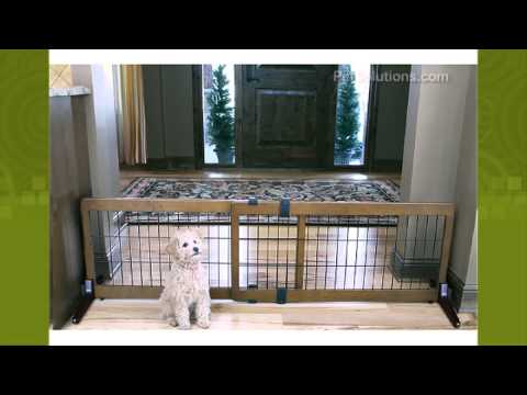 petsolutions:-design-studio-freestanding-&-pressure-mount-extra-wide-dog-gate