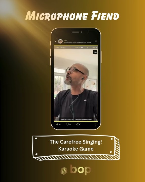 Microphone Fiend - made popular by Eric B. & Rakim - Bop Karaoke
