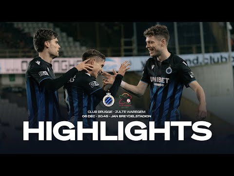 Club Brugge Waregem Goals And Highlights