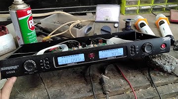 Mic UGX8 có sóng , nhận tín hiệu nhưng không ra tiếng