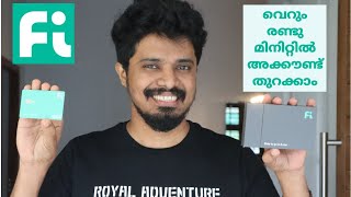 വെറും രണ്ടു മിനിറ്റിൽ Fi Money അക്കൗണ്ട് തുറക്കാം🔥|Open Fi Money Account in Two Minutes