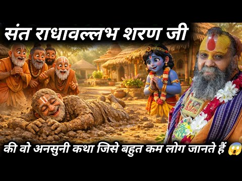 संत राधावल्लभ शरण जी की वो अनसुनी कथा जिसे बहुत कम लोग जानते हैं 😱 | Shri Rajendra Das Ji Katha