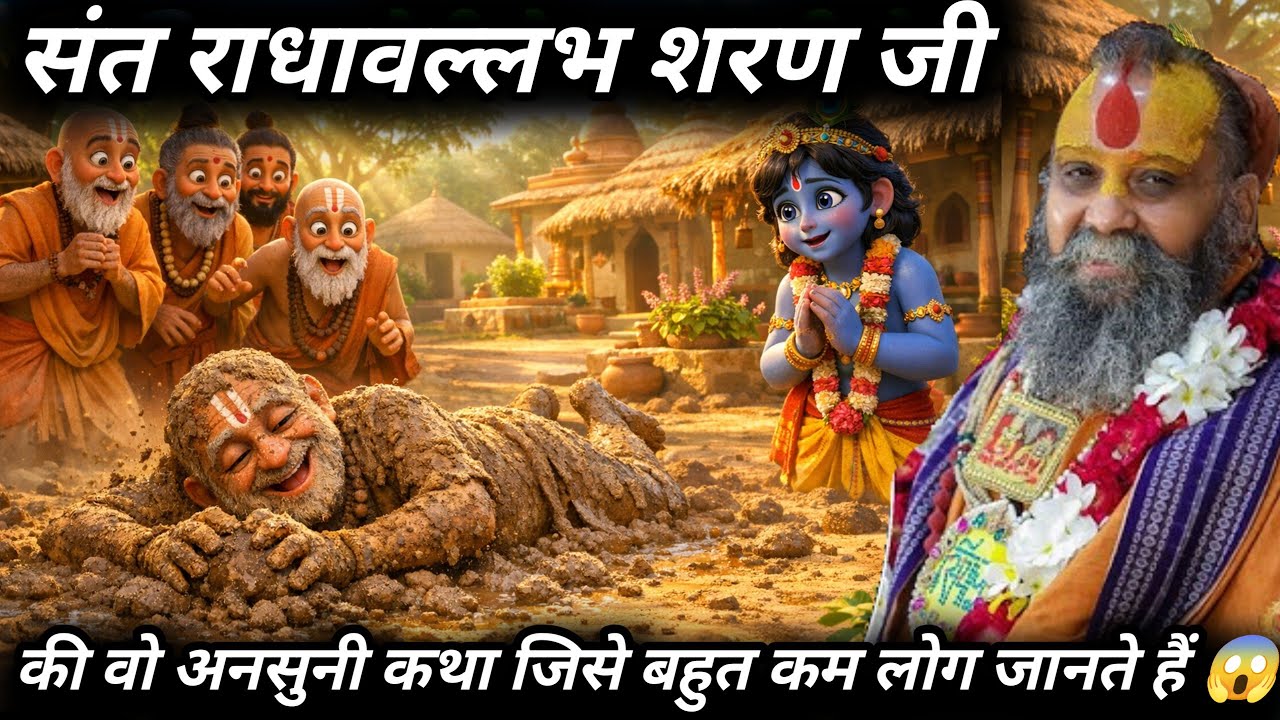 संत राधावल्लभ शरण जी की वो अनसुनी कथा जिसे बहुत कम लोग जानते हैं 😱 | Shri Rajendra Das Ji Katha