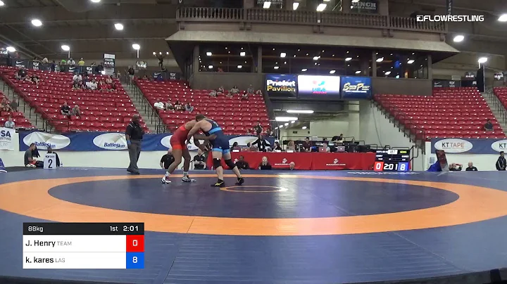 88 Kg Semis Jeff Henry Team USA Master Vs Kevin Kares Las Vegas WC