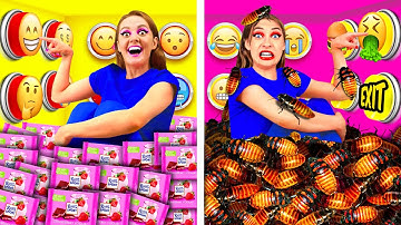 1000 Mystery Buttons Challenge Only 1 Lets You Escape | Funny Challenges by RaPaPa