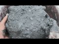 ASMR - pure charcoal ashes water crumbling dipping mixing soft dusty satisfying 🩷✨ 