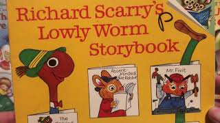Richard Scarry’s Lowly Worm Storybook (1989 Reprint)