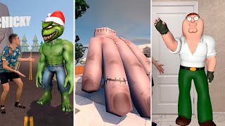 Chicky Funny hulk head Grinch \\ PETER GRIFFIN \\ Mrbeast vs Wednesday Final BOSS