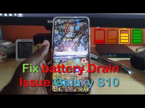 Fix battery Drain Issue Galaxy S10