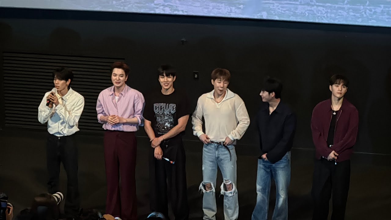 250607 인피니트 CGV 영등포 무대인사(5관 4회차 시영) | 15주년 콘서트 리미티드에디션 더무비