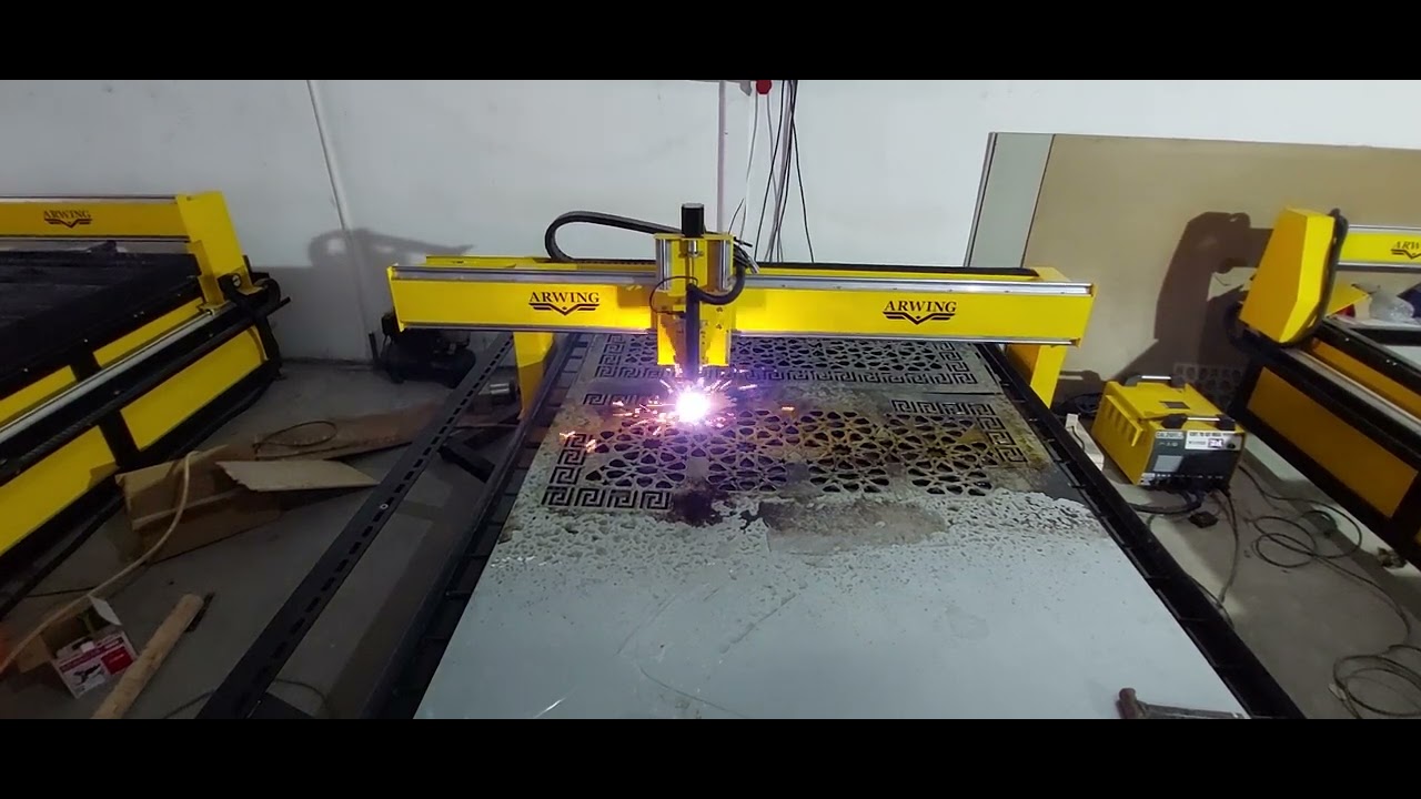 CNC plasma + Router 4 axis - order by Jogja - YouTube