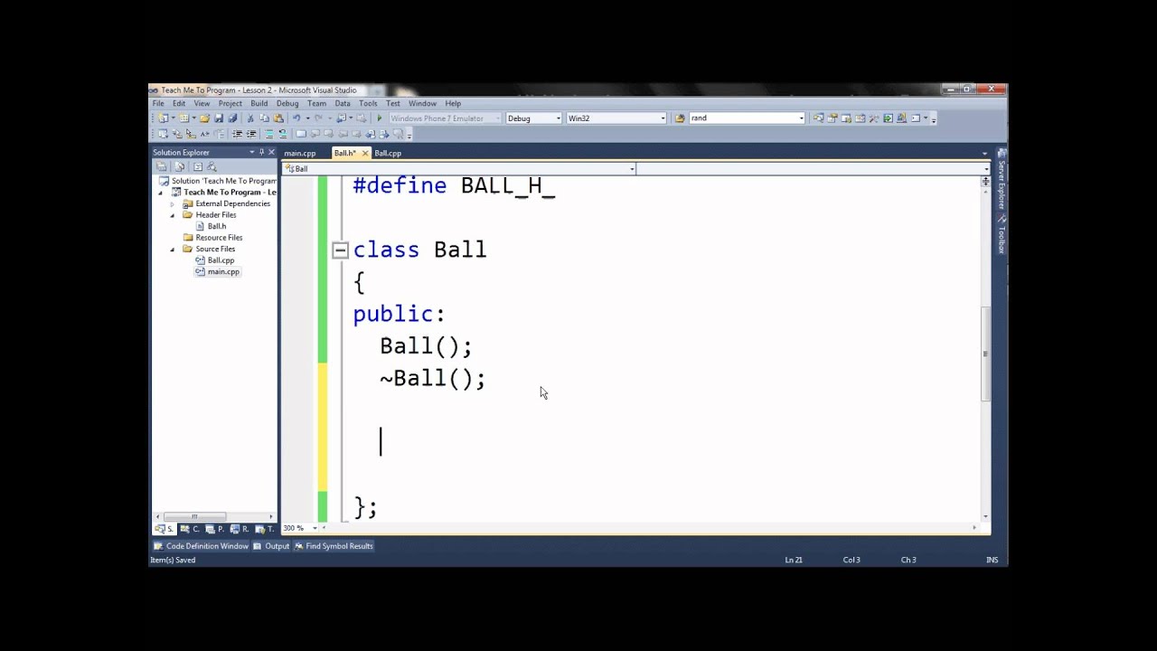 Teach Me To Program C++ - Lesson 2 (Using Headers and Classes) [Part 1 ...