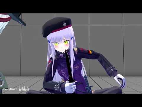 [ MMD Girl Frontline ] UMP45 And Food Canned