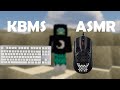 Minecraft Bedwars | Keyboard and Mouse Sounds ASMR | 240 fps