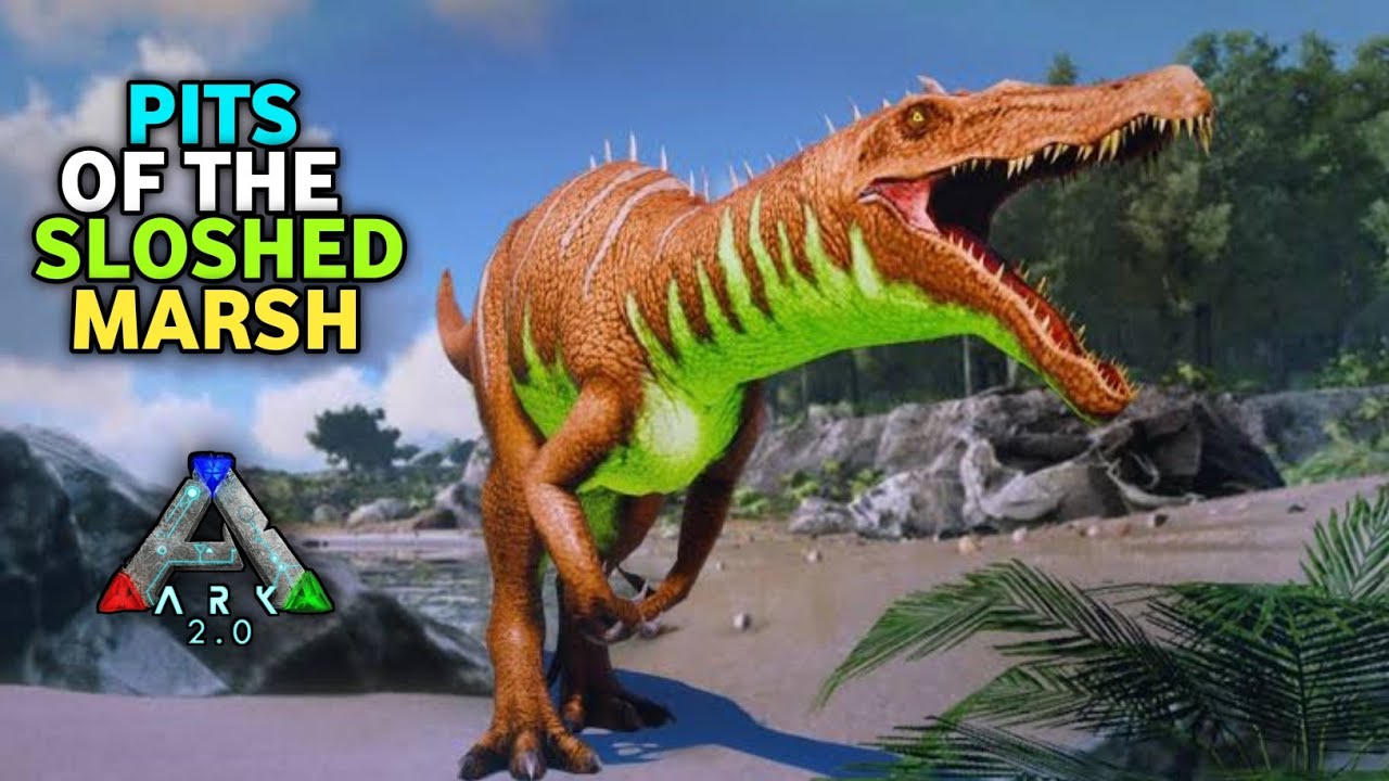 Pits Of The Sloshed Marsh | Ark Mobile Dungeon | ARK MOBILE BRUTAL GAMEPLAY