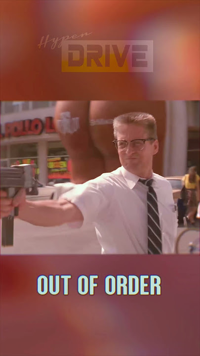 You want to use the phone?😲// #movie #funny #FallingDown #shorts