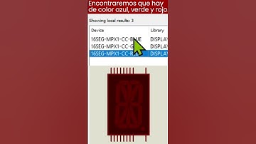 Cómo encontramos?? UN DISPLAY 16 SEGMENTOS | MULTIPLEXADO X1 | DE CÁTODO COMÚN - PROTEUS
