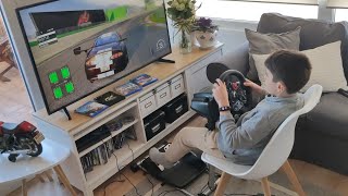 Simulador Conducción PS4 😍Logitech G29 con cambio manual y Pruebo un 🚀BMW M5 trucado con 800cv🤣 screenshot 4