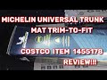 MICHELIN Universal Trunk Mat Trim-To-Fit COSTCO Item  #1455178 REVIEW and INSTALL