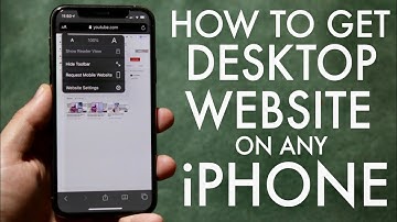 How To Request Desktop Website On ANY iPhone! (2020)