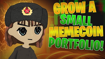Grow a Small Memecoin Portfolio FAST: From $100 to 🚀 (With This Strategy)