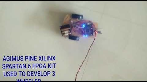 Agimus Pine Xilinx Spartan 6 FPGA Development Kit used for Three Wheeler Vehicles.