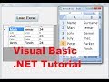 Visual Basic .NET Tutorial 53 -How to import excel file to datagridview in VB.NET