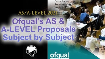 AS & A Level 2021 proposals subject by subject- Ofqual proposals for 2021 exams (current year 11&12)