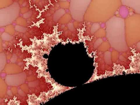 Detail of Mandelbrot like region in Newton Raphson iteration