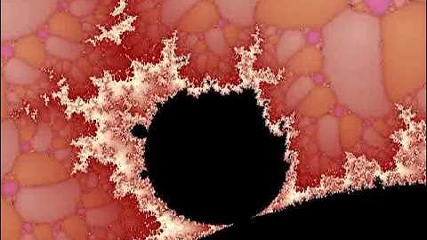Detail of Mandelbrot like region in Newton Raphson iteration