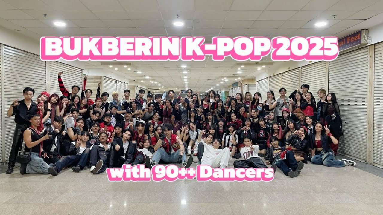 Invasion DC at BUKBERIN K-POP 2025 with 90++ Dancers