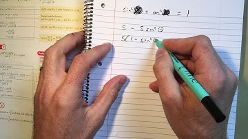 57  Trigonometric Identities Chapter 10 section 3 Edexcel Pure AS Level Maths