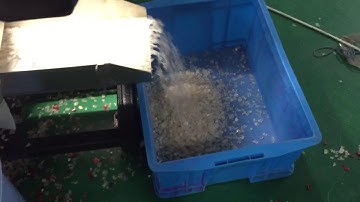 PET flake color sorter | plastic color separator