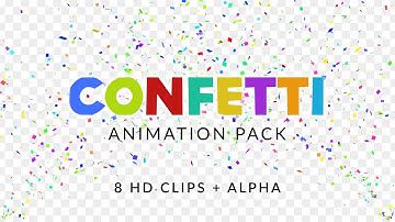Confetti Cannon Overlays - Animation Pack