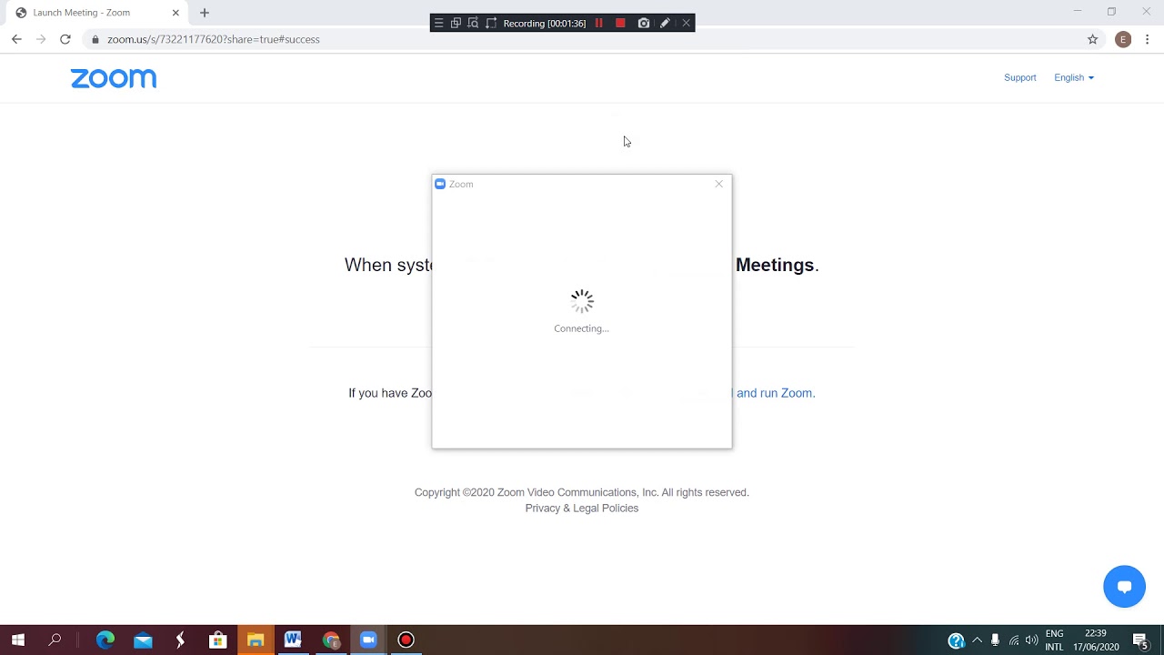 How to record a zoom meeting - YouTube