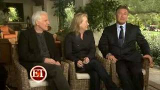 Meryl Streep, Alec Baldwin & Steve Martin - It's complicated Interview