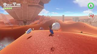 Super Mario Odyssey - Sand Kingdom Moon #76: On the Eastern Pillar 
