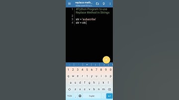 How to use Replace Method in Strings in Python #shorts #viral #programming #python Python Tutorial