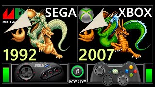 Double Dragon (Sega Genesis vs Xbox 360) Gameplay Comparison