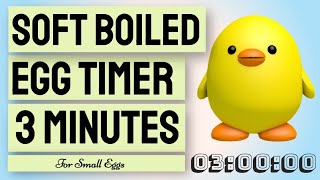 Cook Timer Clock - Egg  Timer Clock For Soft Boiled Egg Of 3 Minutes screenshot 1