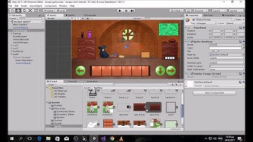 Creating a 2D Room Escape Game in Unity - Dynamic Objects part 2